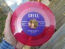 Vintage Crest Records 45-1033, Jack Lewis I.O.U. & Someone To Love Me,Red Vinyl