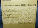 BILL EVANS EVERYBODY DIGS RIVERSIDE MONO RM12-291 LARGE LABEL LP CLEAN