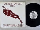 ALBERT AYLER TRIO SPIRITUAL UNITY ESP-DISK MJ-7101 Japan VINYL LP