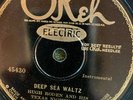 Okeh 45430 Roden's Texas Nighthawks DEEP SEA WALTZ 1929 78rpm Country E+ Texas