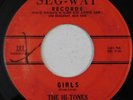 doo wop 45 RPM THE HI-TONES Girls, Sure As The Flowers SEG-WAY VG HEAR