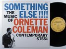 ORNETTE COLEMAN Something Else  CONTEMPORARY OJC-163 LP NM/VG+ v