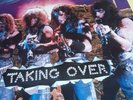 LP  Overkill- taking over Vinyl NOISE 1987