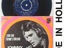 JOHNNY HALLYDAY CEUX QUE L'AMOUR A BLESSES 45 TOURS VINYLE HOLLANDAIS PAYS-BAS