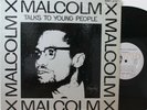MALCOLM X Talks To Young People LP (Douglas 795, Promo) VG Vinyl