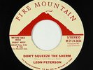 Modern Soul Funk 45 - Leon Peterson - Don't Squeeze The Sherm - Fire Mountain