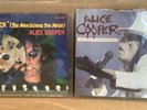 2 Alice Cooper 7” Vinyl Singles - Teenage Frankenstein & Hes Back
