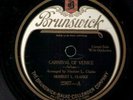 78 rpm Herbert L. Clarke Carnival of Venice virtuoso cornet solo Brunswick 2367