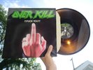 Over Kill Overkill Fuck You LP  ORIG. 1987 CAROLINE TRANSLUCENT VINYL
