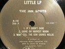 Promo   THE INK SPOTS Merrimac's Little 7