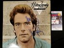 1982 HUEY LEWIS AND THE NEWS 'PICTURE THIS' HAND-SIGNED RECORD ALBUM JSA/COA