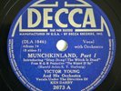 MUNCHKINLAND Pt. 1 & 2 / WIZARD OF OZ   1939 78rpm  Decca 2673 Victor Young