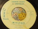 Rare Northern Soul 45 Cookie Scott & Chevelles Mislead ORR HEAR