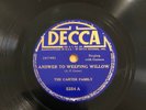 COUNTRY CARTER FAMILY De 5264 Answer to Weeping Willow/ANother Broken Heart E+