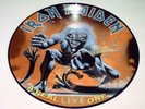 IRON MAIDEN - A REAL LIVE ONE - LP VINYL PICTURE DISC RARE ALBUM G567