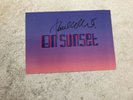 Paul Weller SIGNED On Sunset Art Card The Jam Autograph Official Brand New