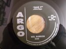 ROCKABILLY- MEL ROBBINS - SAVE IT / TO KNOW YOU - ARGO REPRO - ROCK N ROLL