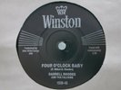 DARRELL RHODES - FOUR O'CLOCK BABY / PRAYER OF A BOY ROCKABILLY 7