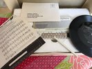Rolf Harris Stylophone With Some Sheet Music & Floppy Record
