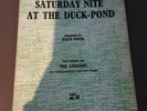 Saturday Night At The Duck Pond The Cougars Sheet Music
