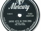 Rare 1959 The PLATTERS Doo Wop 78 RPM Record. Smoke Gets in Your Eyes