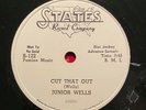 Chicago Blues 78 Junior Wells - Eagle Rock/Cut That Out STATES 122 Promo  E+