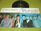 The Hollies - For Certain Because - 1966 UK 1st Pressing Y/B Parlophone PMC 7011
