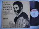 DENNIS BROWN No Man Is An Island STUDIO ONE Silk Screen + Early Press Reggae LP
