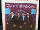BEST OF THE SHADOWS - LP - TAIWAN / THAILAND - CSJ-368 RED TRANSLUSCENT VINYL