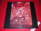 Kreator - Pleasure to Kill, Noise N0037, Vinyl LP 1986, 1. Press.