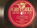 78 : GRAY GULL 1278 -BEN SELVIN -IF YOU KNEW SUSIE / CHARLESTON RHYTHM