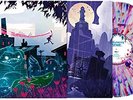 Sam Marshall ?Concrete Genie Exclusive Pink/Green/Blue Splatter Vinyl LP