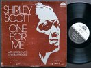 SHIRLEY SCOTT One For Me LP STRATA-EAST SES-7430 JAZZ Harold Vick Billy Higgins