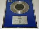 BPI Award Now Those Days Are Gone 1982 Bucks Fizz UK 250.000 Silver Vinyl