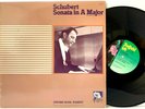 Schubert : Sonata in A Major Jerome Rose Sheffield Lab LP Vinyl Record Album