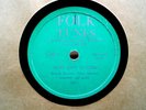 WOODY GUTHRIE & CISCO HOUSTON Ain't It Hard/More Pretty Gals 78 Folk Tunes/Asch