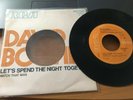 DAVID BOWIE - Let's Spend The Night Together - RCA ITA COVER RARISSIMA JB FORATA