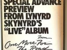 One More From The Road Lynyrd Skynyrd 1976 Vinyl MCA Records Promo EP
