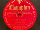Prewar Hillbilly 78 Fiddlin Jim Burke - Run Smoke Run Brick Yard CHAMPION 15608