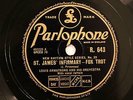 JAZZ LOUIS ARMSTRONG St. James Infirmary /McKENZIECONDON PARLOPHONE 643 E+