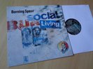 LP  BURNING SPEAR - SOCIAL LIVING (1978) 1994 uk-BLOOD&FIRE top-roots MINT COND.