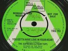 The Supremes &The Four Tops You Gotta Have Love In Your Heart (Motown, DEMO) 7