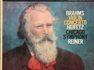 BRAHMS VIOLIN CONCERTO HEIFETZ Chicago Symphony Reiner LSC-1903 STEREO LP 4s/5s