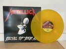 METALLICA  - METAL UP YOUR ASS -  NEW YELLOW COLORED VINYL LP RECORD