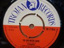THE PYRAMIDS TO SIR WITH LOVE / REGGAE SHUFFLE OG UK TROJAN 7