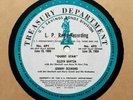 Vaughn Monroe Johnny Desmond 16 inch Guest Star Radio Show Transcription Disc