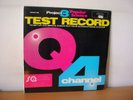 POPULAR SCIENCE TEST RECORD SEALED QUADRAPHONIC LP 1973 (PROJECT 3 PR401 SQ)