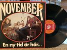 NOVEMBER En Ny Tid Ar Har... LP 1970 Sonet SLP-2509 original VG+/VG+ PROG