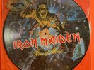 1983 Iron Maiden Piece of Mind Picture Disc LP | Bonus Track 'Cross-Eyed Mary'