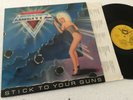AGENTZ stick to your guns LP 1987 dream records DRE 18364  Ge